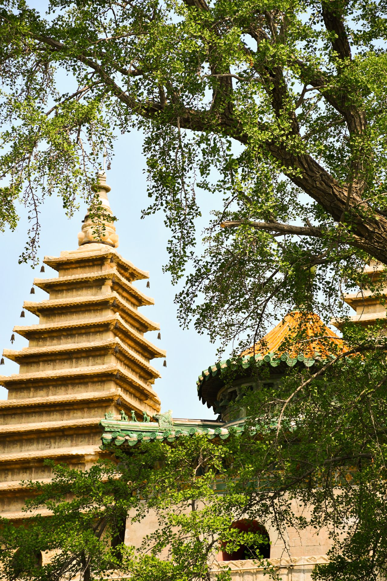 The Small Wild Goose Pagoda in Xi'an